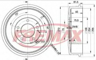 Тормозный барабан FREMAX BD-0101