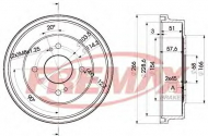 Тормозный барабан FREMAX BD-0349