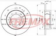 Тормозной диск FREMAX BD-0461
