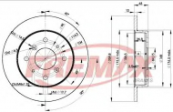 Тормозной диск FREMAX BD-0802