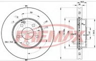 Тормозной диск FREMAX BD-0812