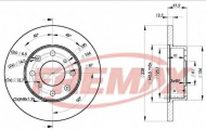 Тормозной диск FREMAX BD-0829