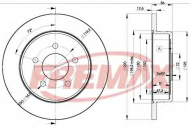 Тормозной диск FREMAX BD-1023