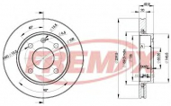 Тормозной диск FREMAX BD-1064