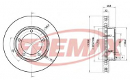 Тормозной диск FREMAX BD-1265