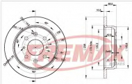 Тормозной диск FREMAX BD-1703