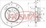 Тормозной диск FREMAX BD-2315