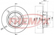 Тормозной диск FREMAX BD-4062