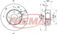 Тормозной диск FREMAX BD-4070