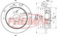 Тормозной диск FREMAX BD-4230