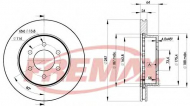 Тормозной диск FREMAX BD-9208