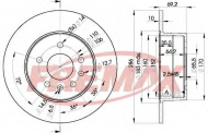 Тормозной диск FREMAX BD-9210