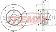 Тормозной диск FREMAX BD-9794