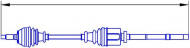 Вал SERCORE 12471A
