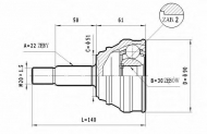 Шарнирный комплект STATIM C.293