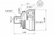 Шарнирный комплект STATIM C.296