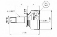 Шарнирный комплект STATIM C.447