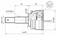 Шарнирный комплект STATIM C.514