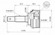 Шарнирный комплект STATIM C.594