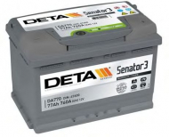Аккумулятор DETA DA770