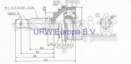 Шарнирный комплект ASHUKI TO-2Q0I
