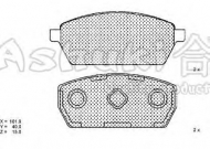 Комплект тормозных колодок ASHUKI K012-02