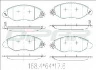 Комплект тормозных колодок DITAS DFB3422