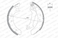 Комлект тормозных накладок WEEN 152-2042