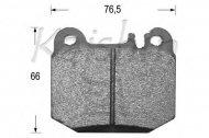 Комплект тормозных колодок KAISHIN D10080