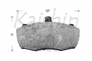 Комплект тормозных колодок KAISHIN D10099
