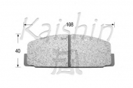 Комплект тормозных колодок KAISHIN D3027