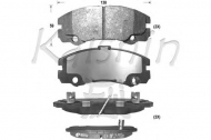 Комплект тормозных колодок KAISHIN D4090