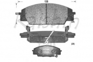 Комплект тормозных колодок KAISHIN D5119