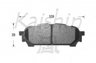 Комплект тормозных колодок KAISHIN D7059
