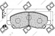 Комплект тормозных колодок DJ PARTS BP1151
