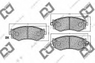 Комплект тормозных колодок DJ PARTS BP1201