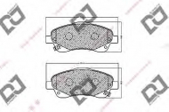 Комплект тормозных колодок DJ PARTS BP1236