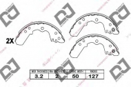 Комлект тормозных накладок DJ PARTS BS1030