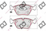 Комплект тормозных колодок DJ PARTS BP1887