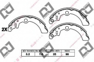 Комлект тормозных накладок DJ PARTS BS1403