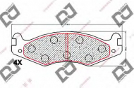 Комплект тормозных колодок DJ PARTS BP1916
