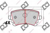 Комплект тормозных колодок DJ PARTS BP2118