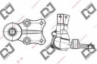 Шарнир DJ PARTS DB1059