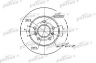 Тормозной диск PATRON PBD1029