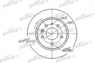 Тормозной диск PATRON PBD1574