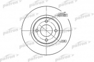 Тормозной диск PATRON PBD2601