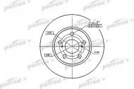 Тормозной диск PATRON PBD2683