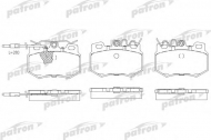 Комплект тормозных колодок PATRON PBP455