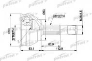 Шарнирный комплект PATRON PCV1020