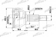 Шарнирный комплект PATRON PCV1354
